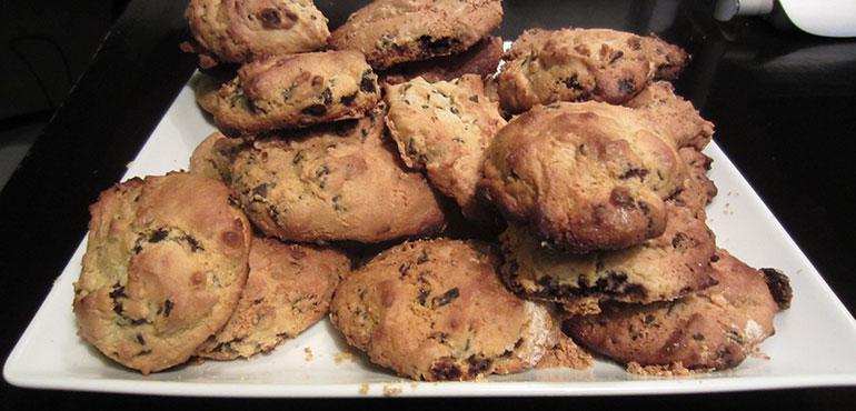 Cookies aux raisins secs